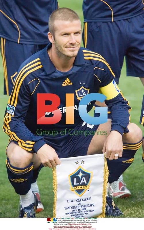 David Beckham at Edmonton Exhibition Match