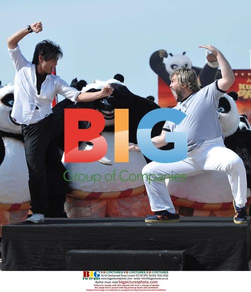 Jack Black at 'Kung Fu Panda' Photocall
