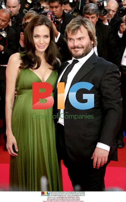 Jack Black and Angelina Jolie at Cannes Premiere