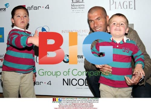 Zidane at Apascovi Golf Tournament