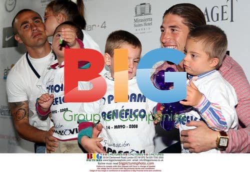 Canavaro and Casillas at Apascovi Golf Tournament