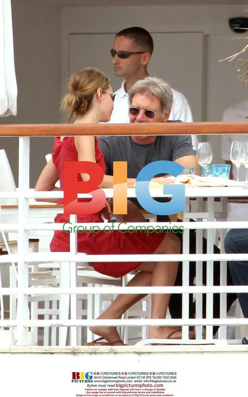 Harrison Ford and Calista Flockhart at Cannes