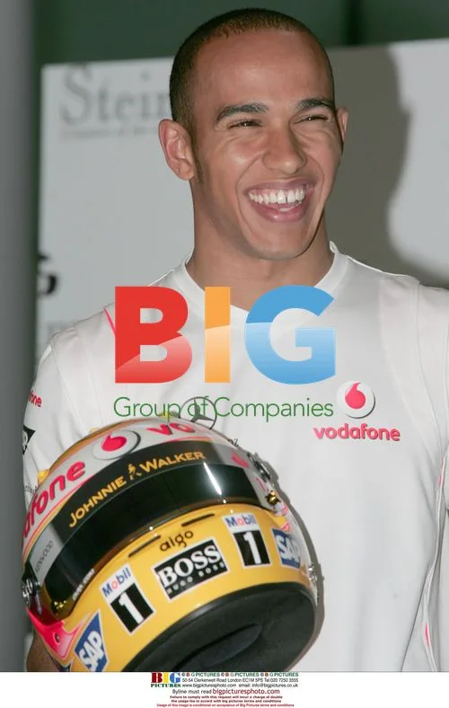 Lewis Hamilton at McLaren Photocall