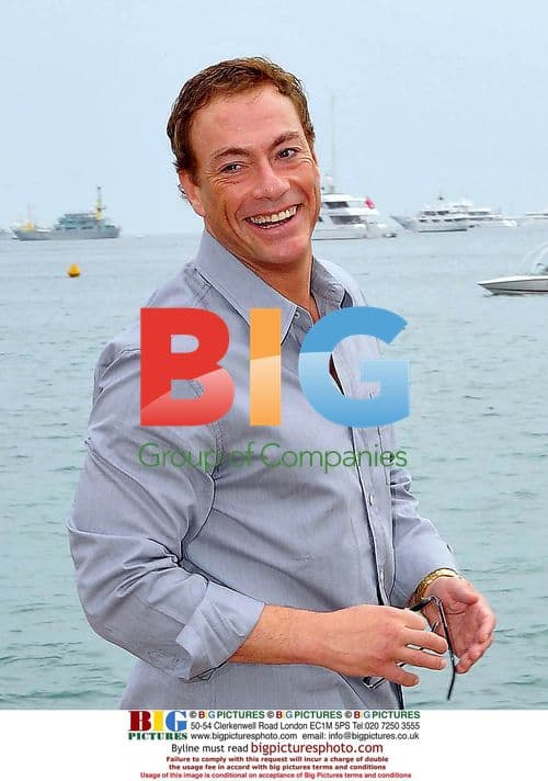 JCVD Family Photocall at Cannes