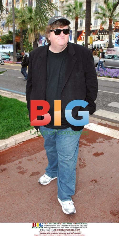 Michael Moore at Cannes Film Festival