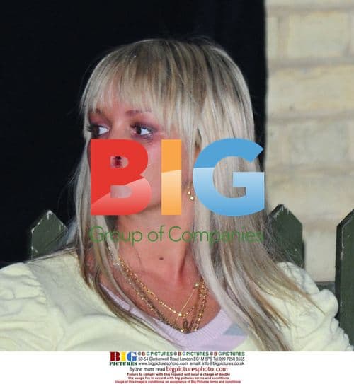 Jennifer Ellison on Film Set