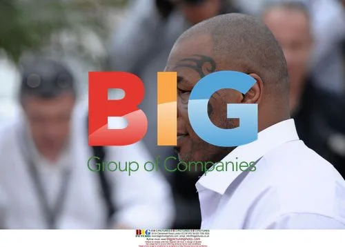 Mike Tyson Poses at Cannes Film Festival