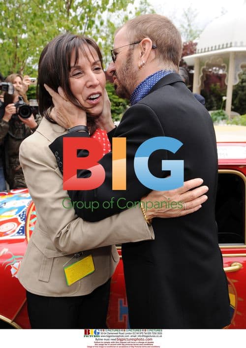Ringo Starr and Olivia Harrison at Chelsea Flower Show