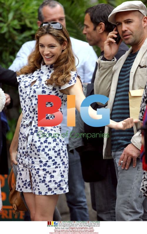 Kelly Brook and Billy Zane in France