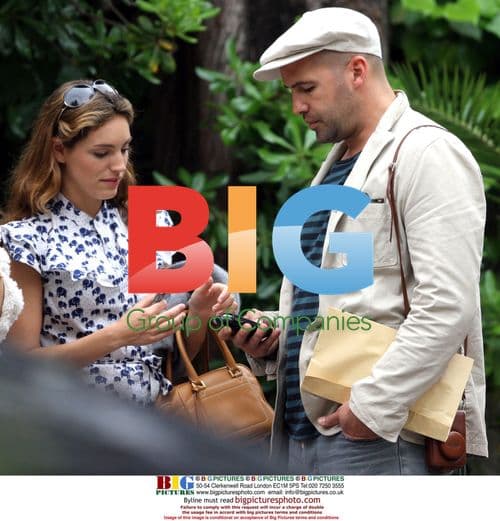 Kelly Brook and Billy Zane in St Paul de Vence