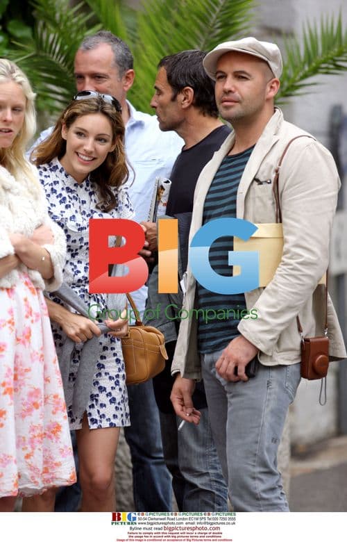 Kelly Brook and Billy Zane in France