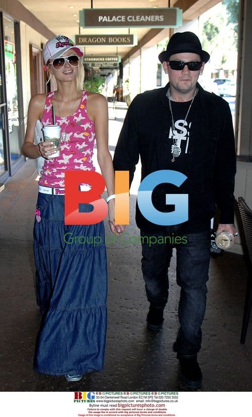 Paris Hilton and Benji Madden Share Love