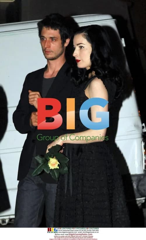 Dita Von Teese Leaving Hotel in Cannes