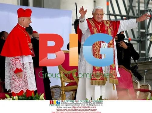Pope Benedict XVI holds service in Genova, Italy