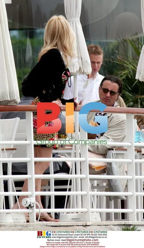 Andy Garcia Enjoys Lunch at Eden Roc Hotel