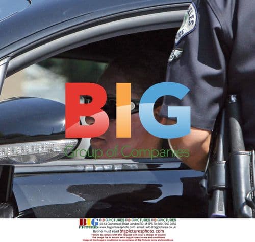 Melanie Brown Pulled Over by Police