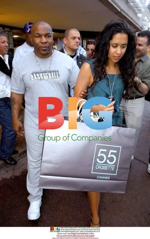 Mike Tyson at Cannes Film Festival
