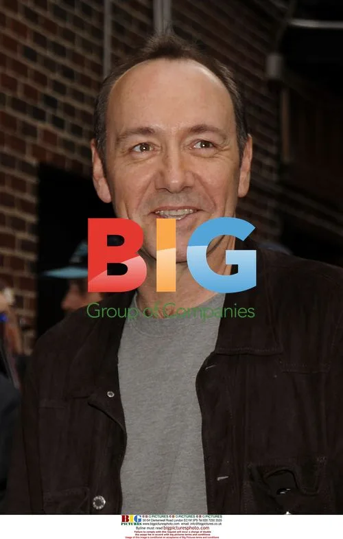 Kevin Spacey at 'The Late Show' taping