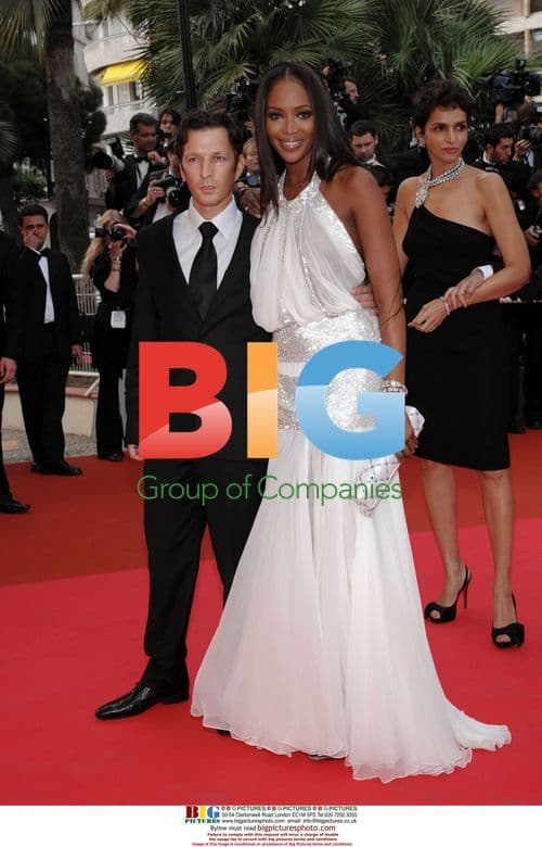 Naomi Campbell and Christophe Rocancourt at "Guerrilla" Premiere