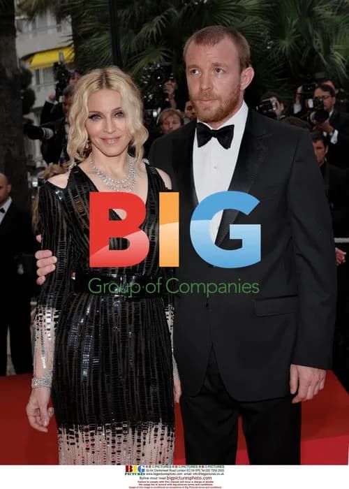 Madonna and Guy Ritchie at "Guerrilla" Premiere in Cannes