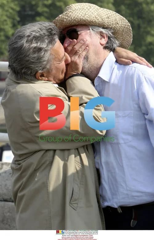 Dustin Hoffman and Emma Thomson Film "Last Chance Harvey"