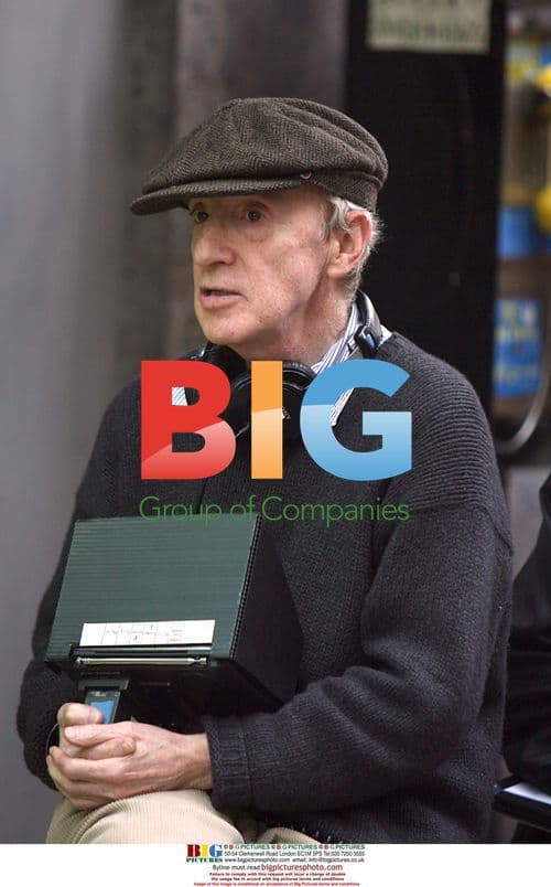 Woody Allen on Untitled Project film set