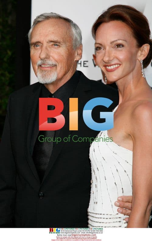 Dennis Hopper and wife at amfAR Cinema Against AIDS 2008