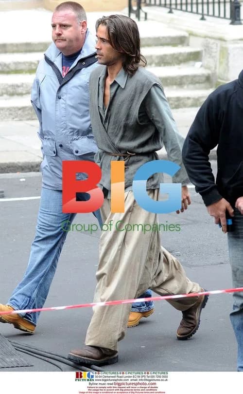 Colin Farrell filming 'Triage' in Dublin