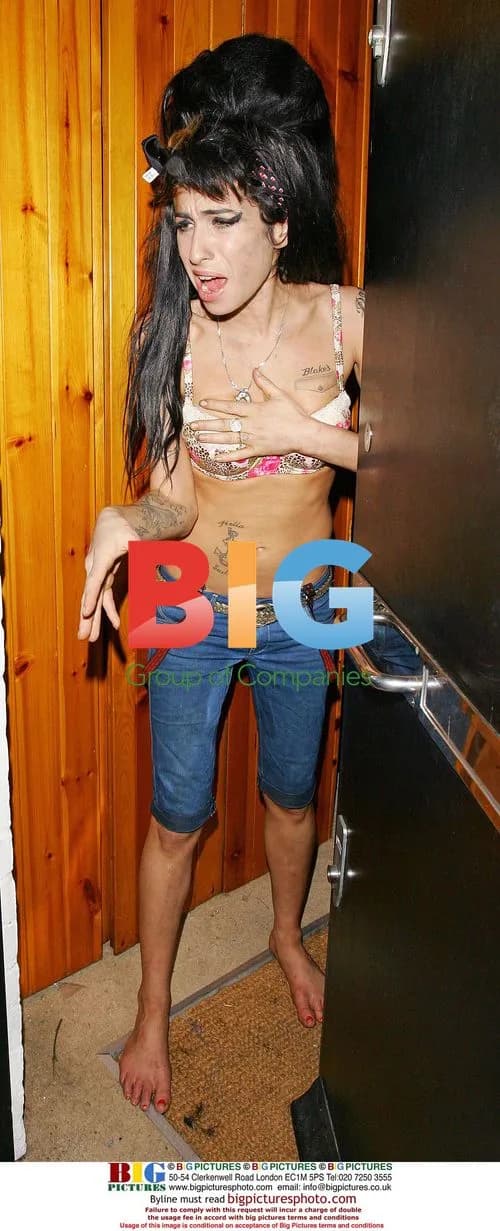 Amy Winehouse's late-night spring clean
