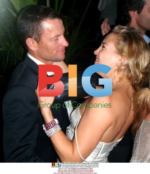 Kate Hudson and Lance Armstrong at Dolce & Gabbana Party