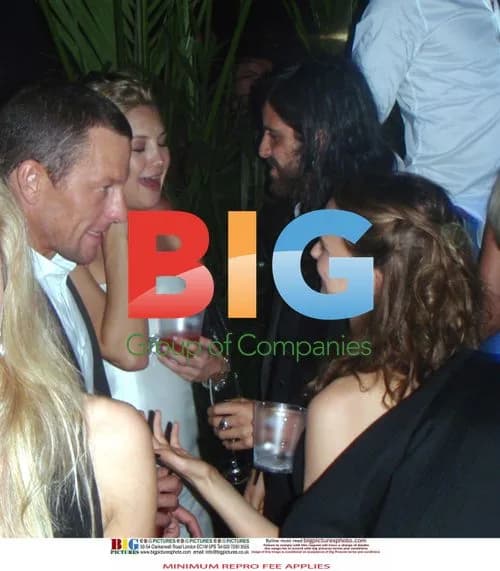 Kate Hudson and Lance Armstrong at Dolce & Gabbana Party