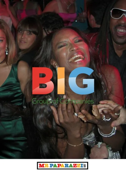 Naomi Campbell celebrates birthday in Cannes