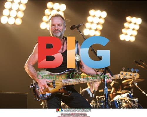 The Police Perform in Las Vegas