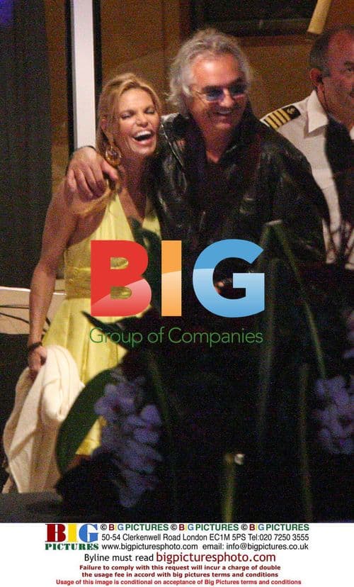 Flavio Briatore seen with unknown woman on yacht in Monte Carlo