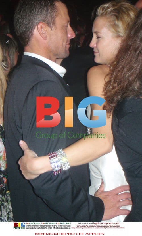 Kate Hudson & Lance Armstrong at Cannes Party