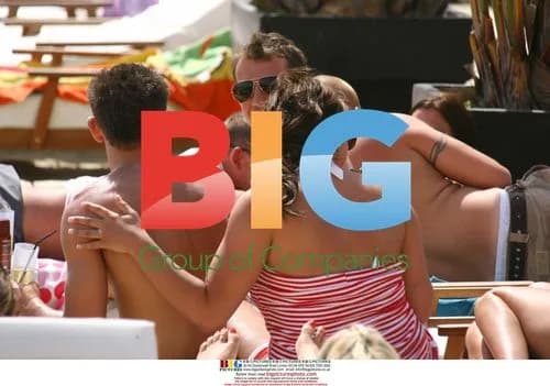 Jade Goody Has Fun in Marbella