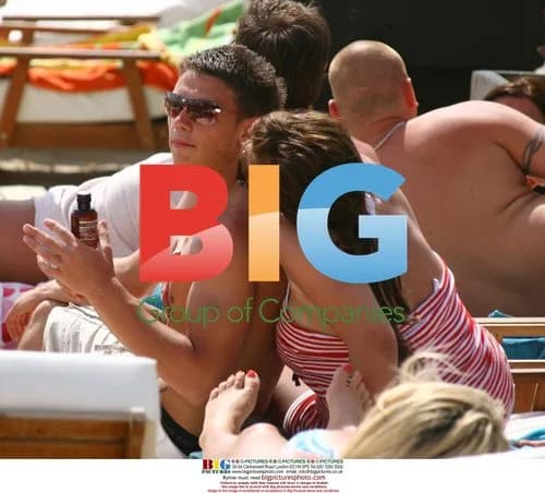 Jade Goody Relaxes in Marbella
