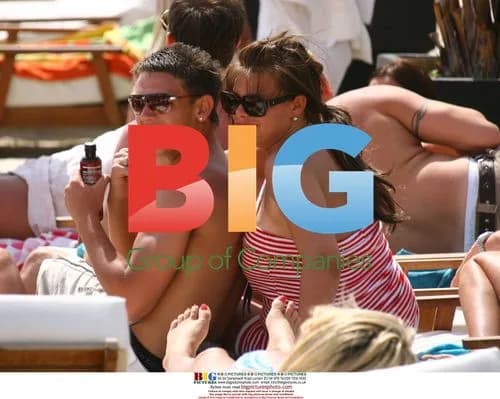 TV Personality Jade Goody Relaxes in Marbella