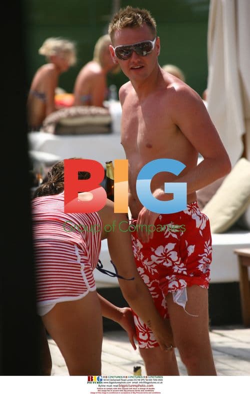 TV Personality Jade Goody in Marbella