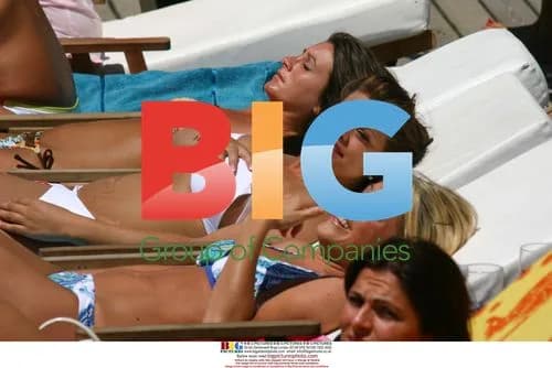 Jade Goody enjoys Marbella beach