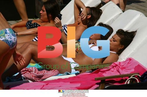 TV Personality Jade Goody in Marbella