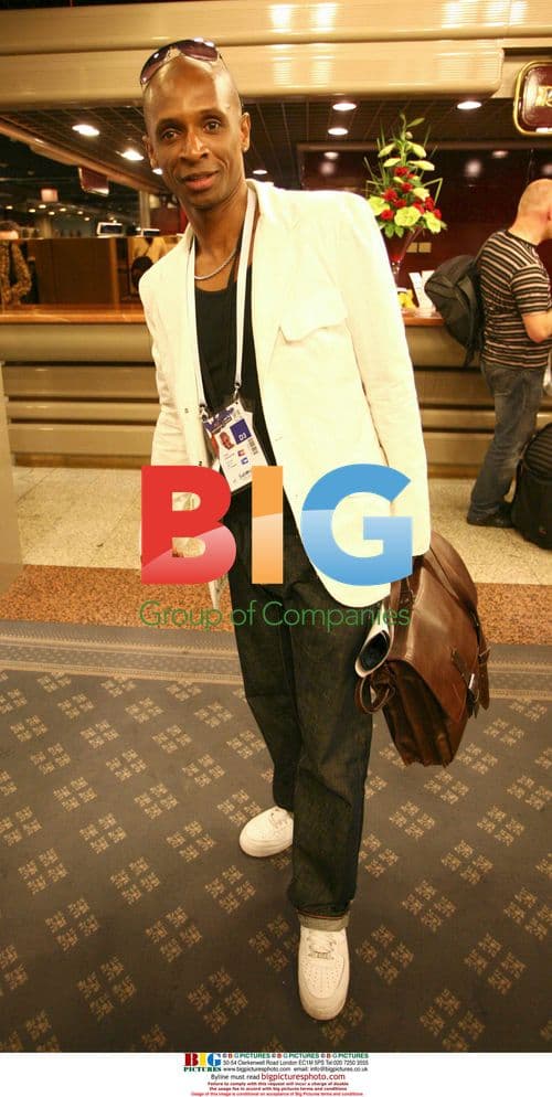 Andy Abraham at Eurosong 2008