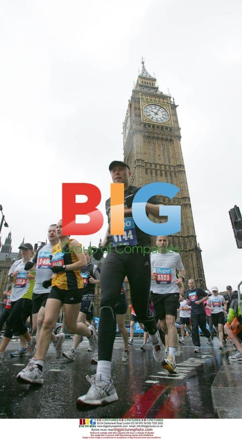 BUPA 10,000 10km run in London