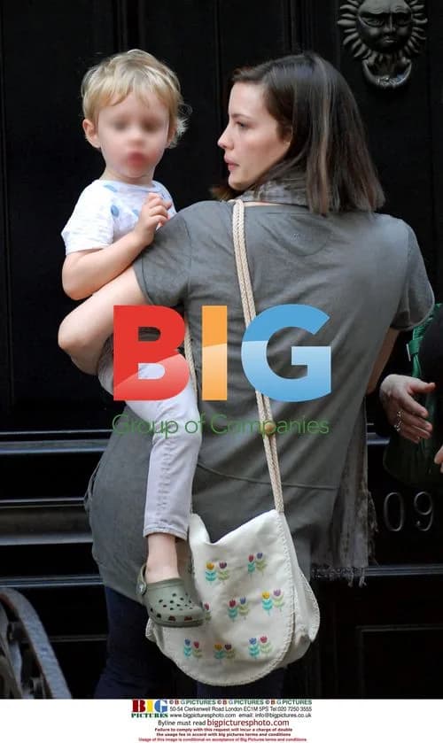 Liv Tyler and son Milo in NYC