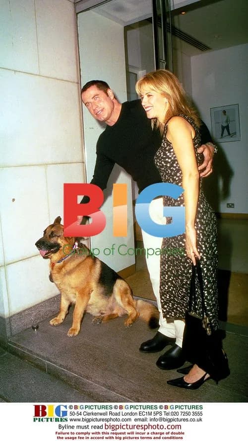 John Travolta and Kelly Preston at Nobu