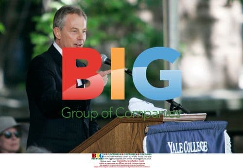 Tony Blair Speaks at Yale Class Day