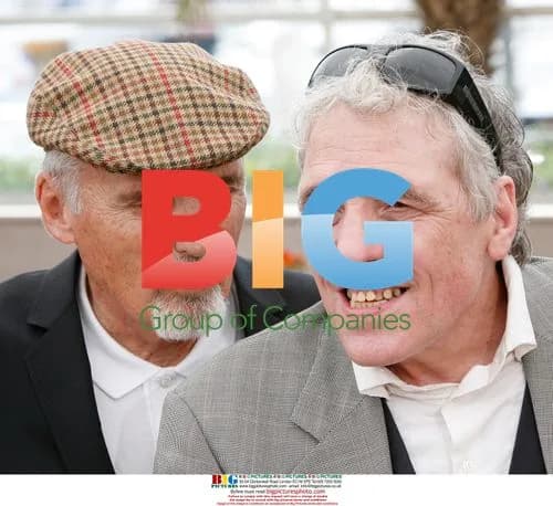 Dennis Hopper and Abel Ferrara at Cannes Film Festival