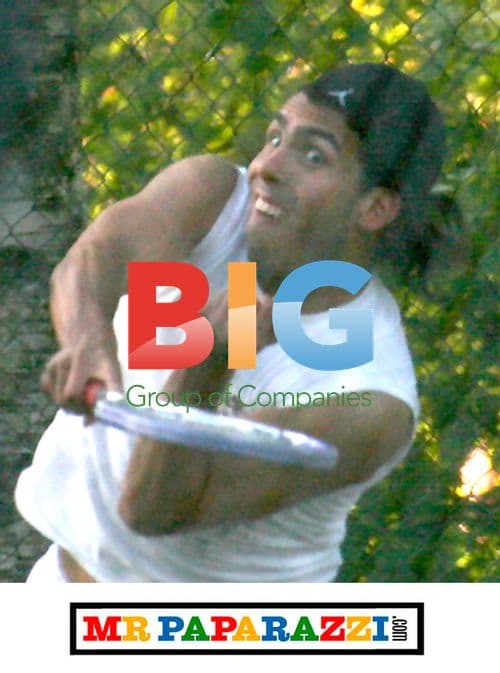 Carlos Tevez Plays Funny Tennis in Cheshire, UK