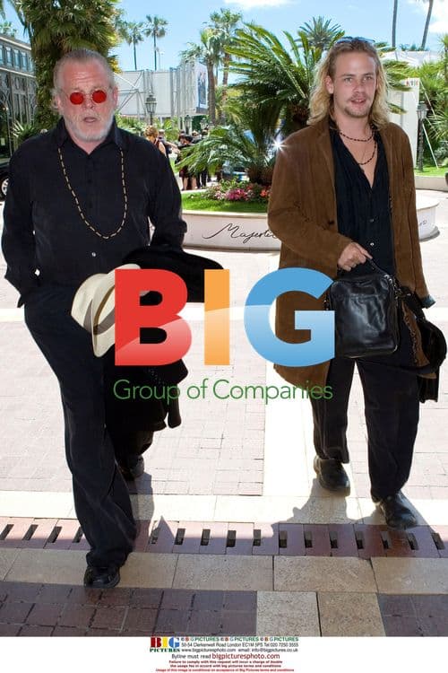 Nick Nolte and son Brawley at Cannes Film Festival