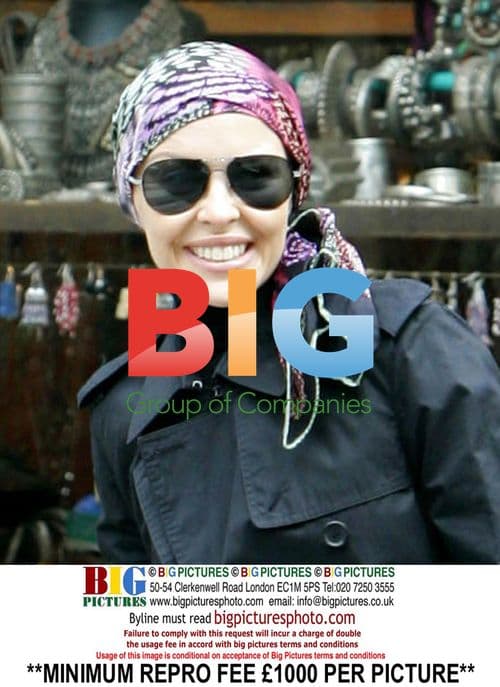 Kylie Minogue Walks Boyfriend's Dog in Paris